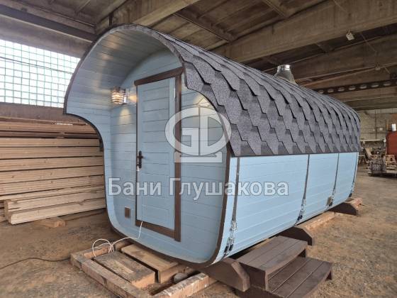 Баня бочка «Сказка» 4м из термодоски №82500300