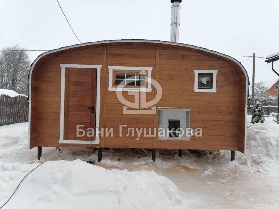 Баня «Буханочка» 3х5