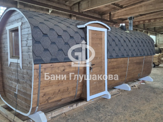 Баня бочка «Сказка» 5,9м из термодоски №82600315